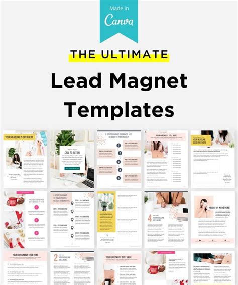 Lead Magnet Canva Template